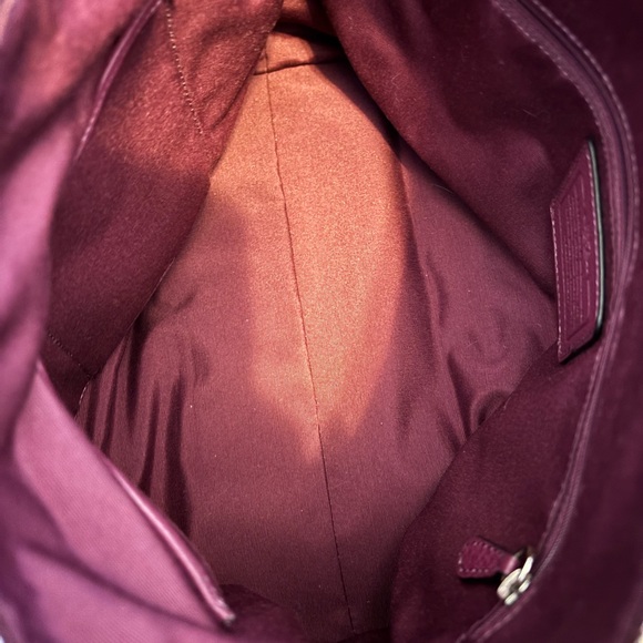 Coach Handbag F35887 Morgan
Satchel in Exotic Trim Leather Burgundy - Picture 6 of 9